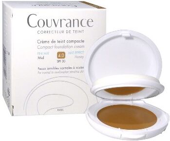 Avene Couvrance Crema Compatta Colorata Effetto Mat Miele 4.0