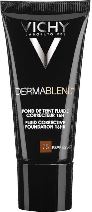 Vichy Dermablend Fondotinta Correttore 75 Espresso 30 ml