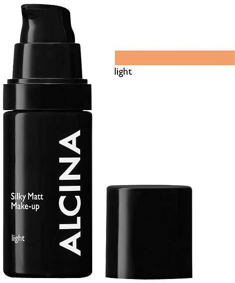 Alcina Silky Matt Make-up Light, 30 ml Luce