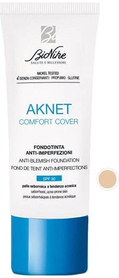 BIONIKE Aknet Comfort Cover N. 101 Ivoire Fondotinta Anti Imperfezioni Spf 30 15 Ml