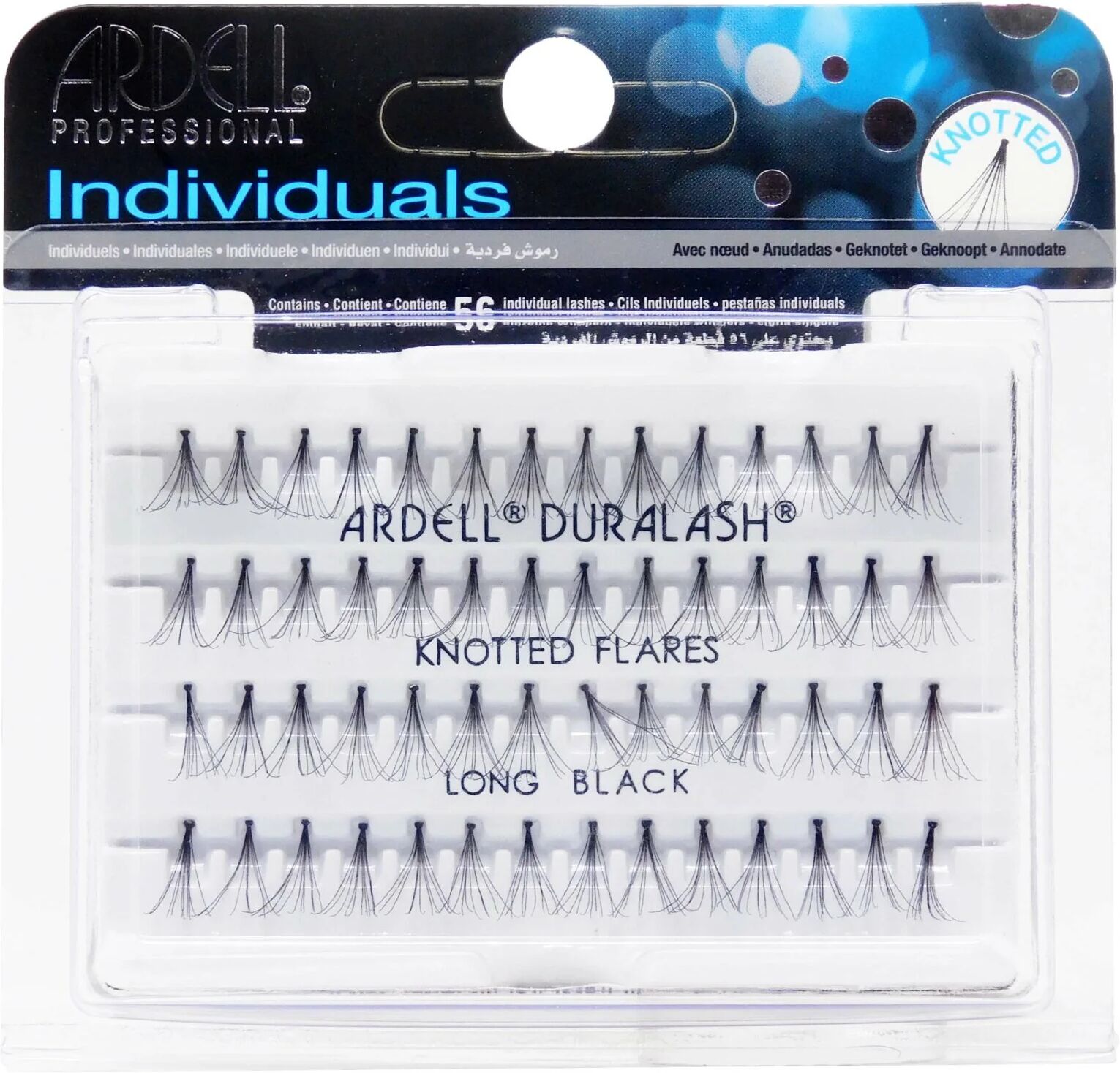 Ardell Ciglia Individuals Long Black Con Nodo