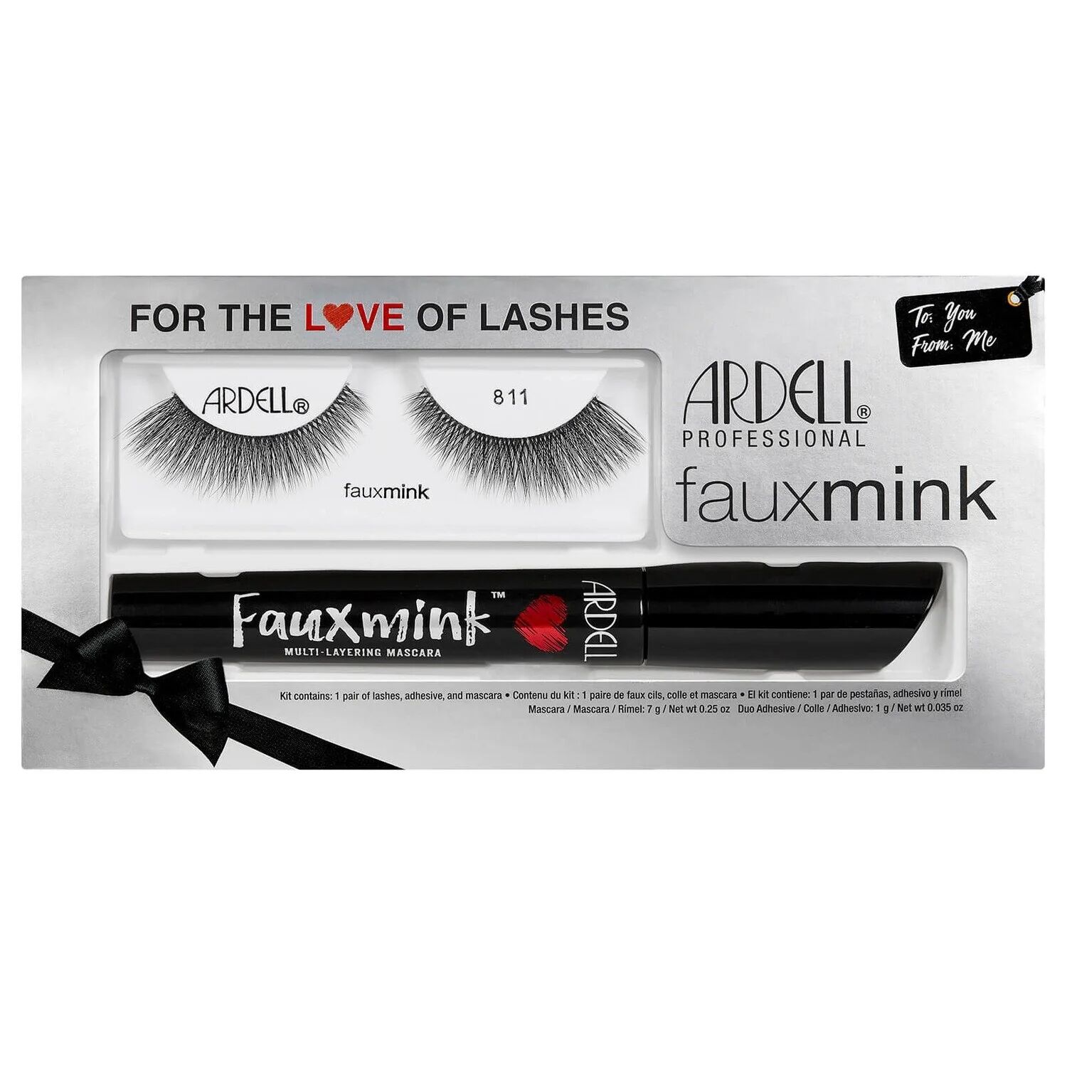 Ardell kit Ciglia Faux Mink 811 + Mascara Ref.71140