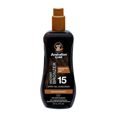 Australian Gold SPF 15 Spray con Bronzer 237ml