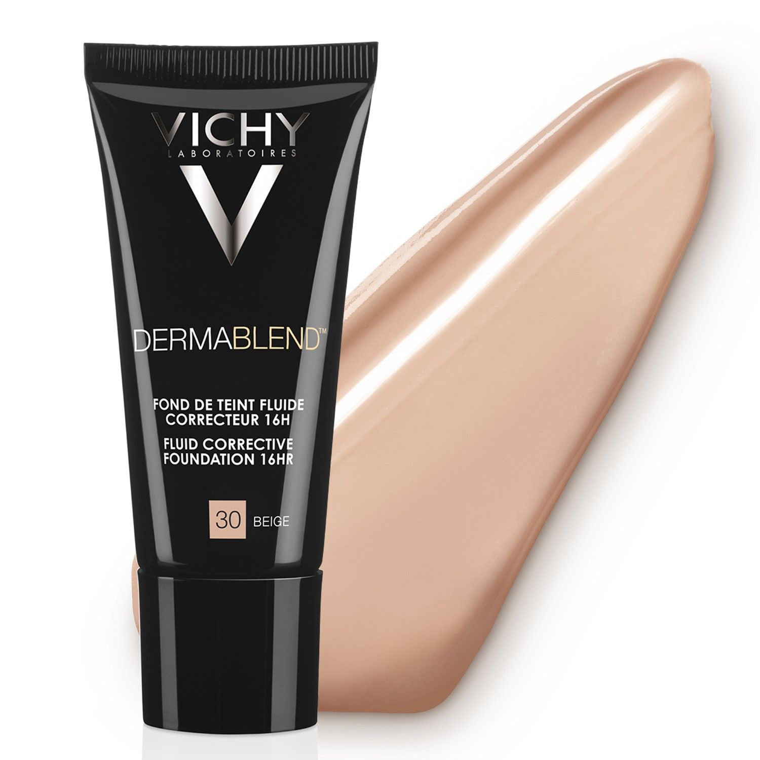 Vichy Dermablend Fondotinta Correttore Fluido 16h Tonalità 30 30ml