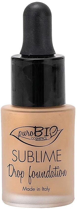 Purobio Sublime Drop Foundation Fondotinta Biologico 03