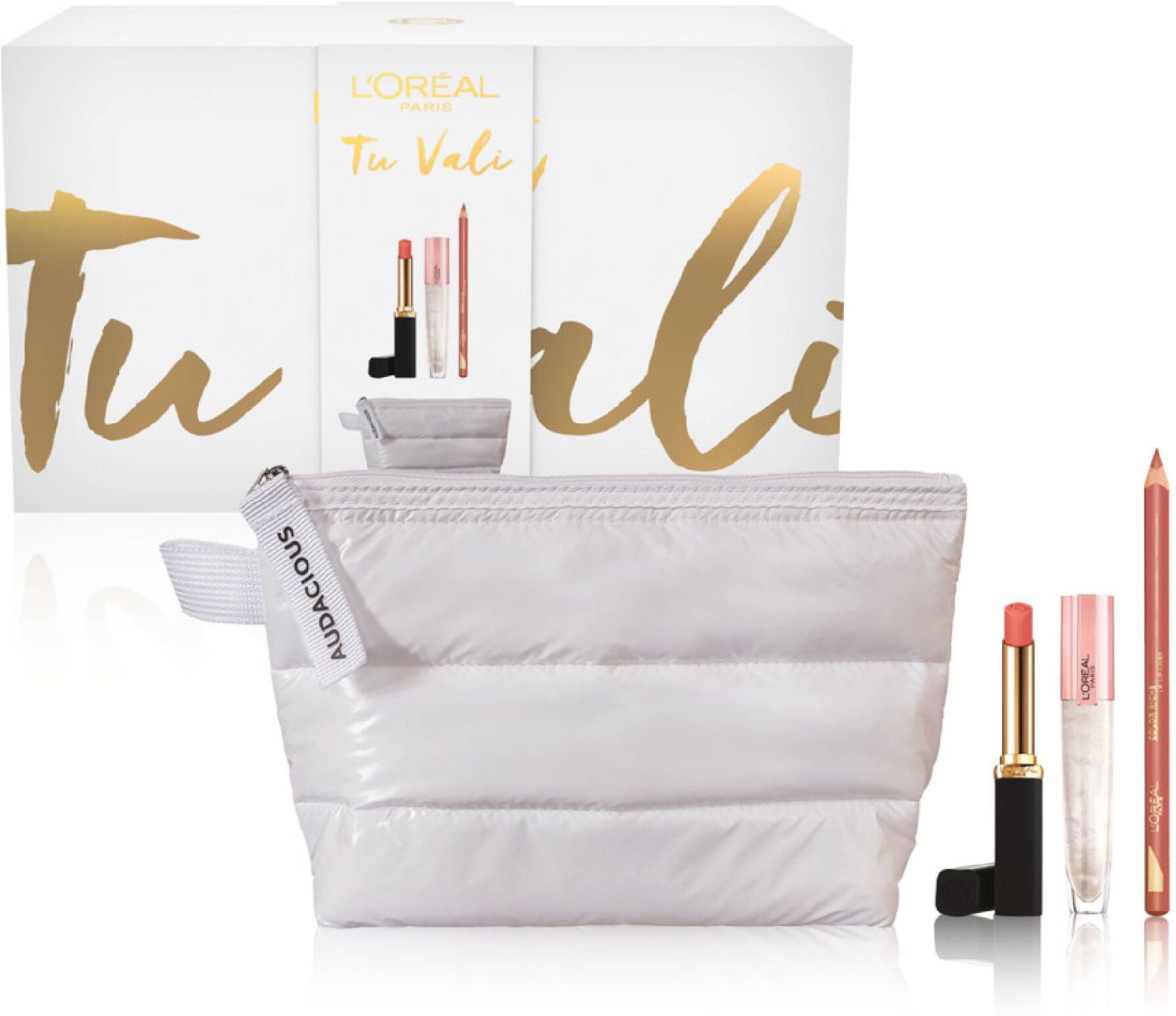 L'Oreal Beauty Lips 3 Pezzi + Pochette