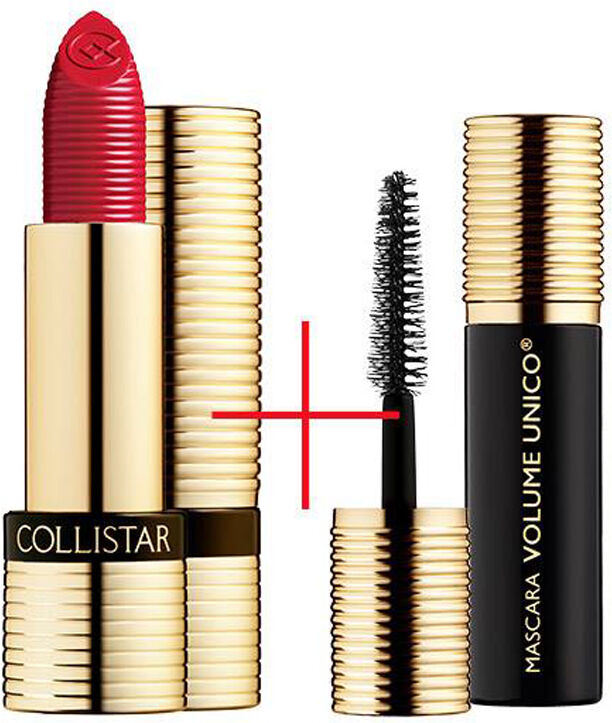 Collistar Rossetto Unico N 13 Carminio + Mascara Volume Unico Formato Speciale