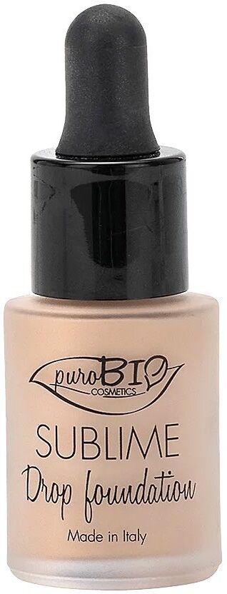 Purobio Sublime Drop Foundation Fondotinta Biologico 02 19g