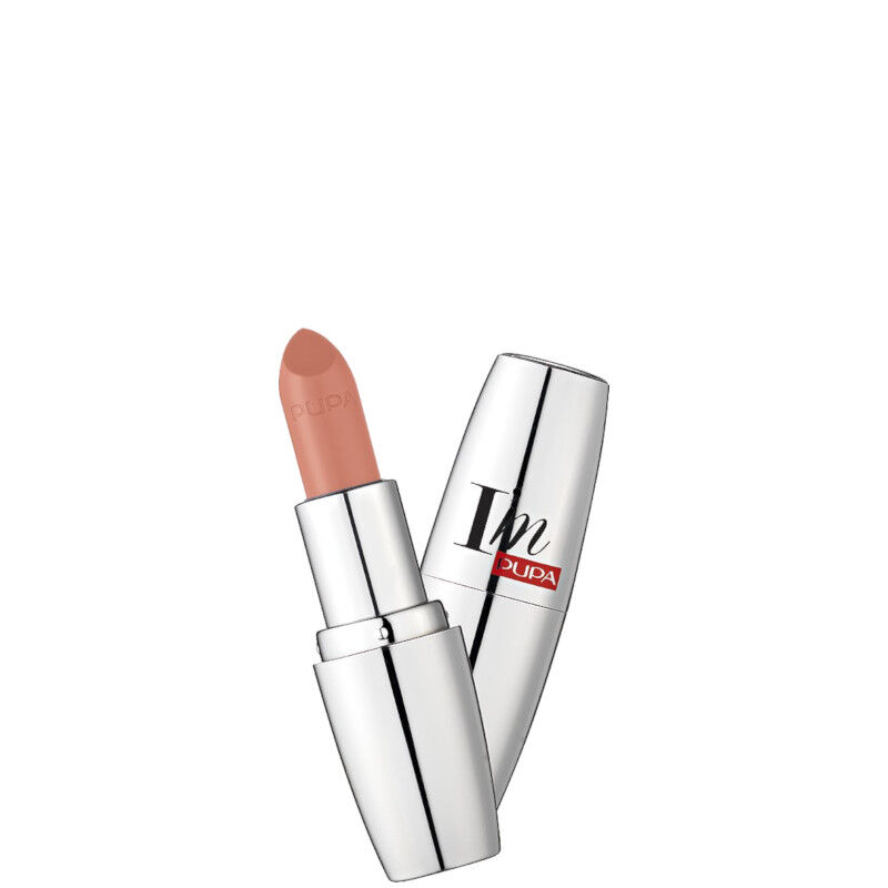 Pupa I'M Lipstick - Rossetto colore puro e intenso, luminosità assoluta N. 408 Mysterious Pink