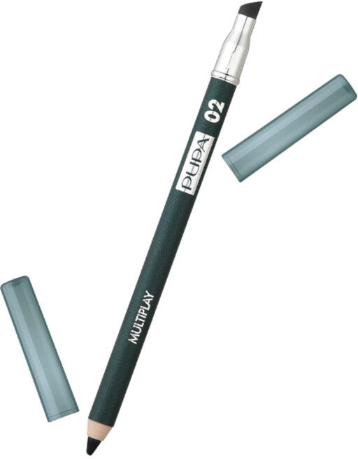 Pupa Multiplay -  Matita occhi triplo uso: eyeliner, ombretto, kajal N. 17 ELM GREEN