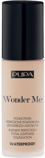 Pupa Wonder Me - Fondotinta perfezione istantanea dalla leggerezza assoluta e waterproof N.010 PORCELAIN - NEUTRAL