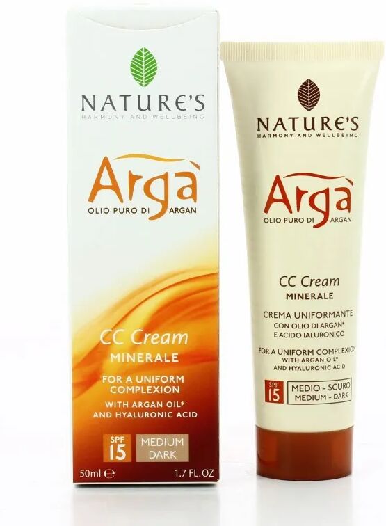 NATURE'S Argà CC Crema Minerale Uniformante Medio-Scura 50 ml