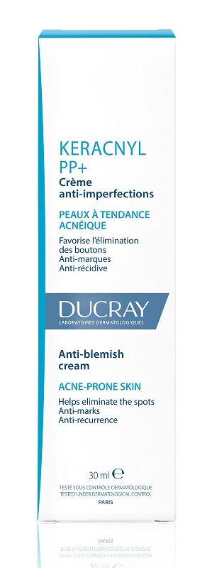 Ducray Keracnyl PP+ Crema Anti-imperfezioni Per Pelle Grassa e Acneica 30 ml