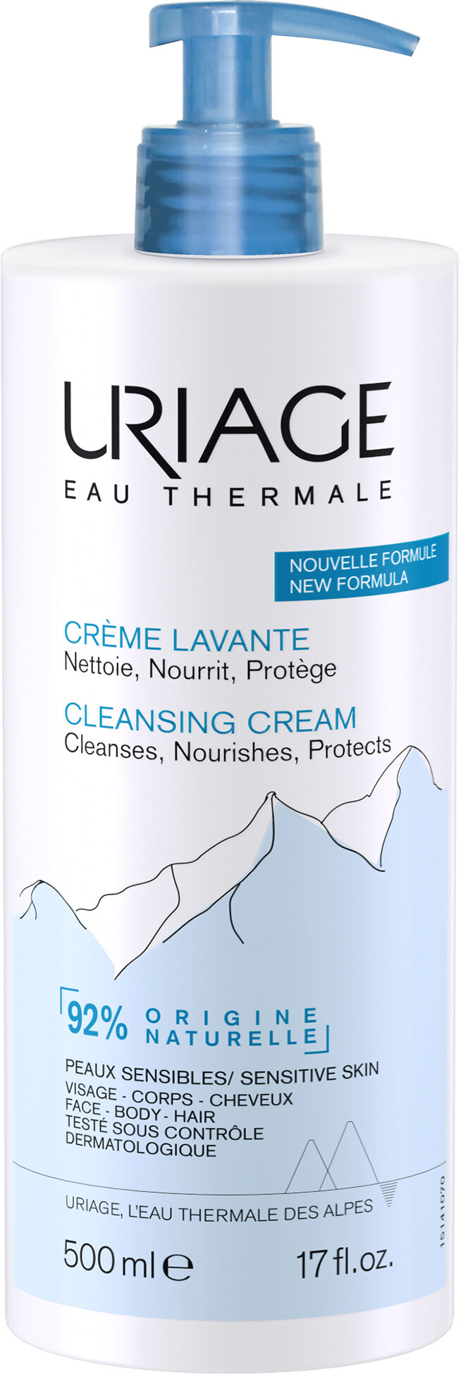 Uriage creme lavante t 500 ml