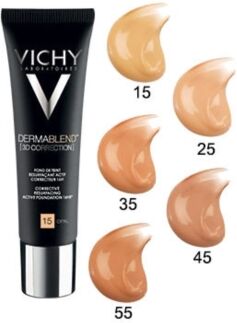 Vichy Make-Up Linea Dermablend 3d Correction Fondotinta Elevata Coprenza 30ml 25