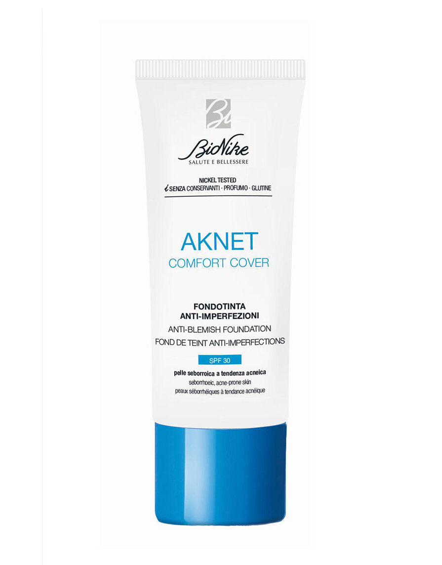 BIONIKE Aknet - Comfort Cover Spf30 Fondotinta Anti-Imperfezioni 30ml 104 Biscuit