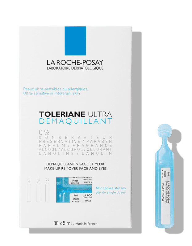 LA ROCHE-POSAY Toleriane Ultra - Struccante Viso E Occhi 30 Ampolle