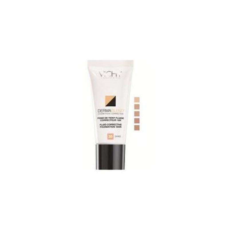 Vichy Dermablend Fonditinta Fluido Idratante Correttore 55 Bronze 30 Ml