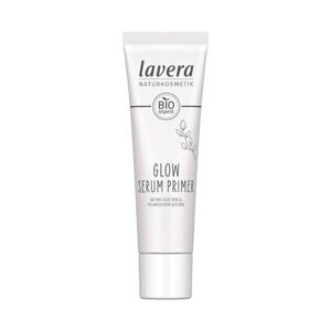 lavera Glow Serum Primer, natuurlijke glans, voor langdurige make-up, verzorgend en hydraterend, veganistisch, natuurlijke cosmetica, 30 ml