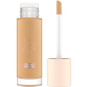 CATRICE Soft Glam Filter Fluid, Basis, nr. 040, Nude, verzorgend, natuurlijk, glanzend, stralend, veganistisch, olievrij, zonder parfum, alcohol, per stuk verpakt (30 ml)