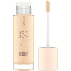 CATRICE Soft Glam Filter Fluid, Basis, nr. 002, nude, verzorgend, natuurlijk, glanzend, stralend, veganistisch, olievrij, zonder parfum, alcohol, per stuk verpakt (30 ml)