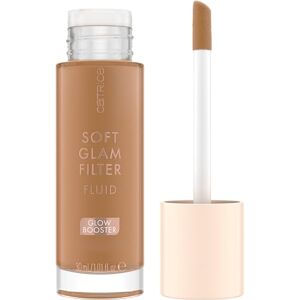 CATRICE Soft Glam Filter Fluid, Basis, nr. 065, nude, verzorgend, natuurlijk, glanzend, stralend, veganistisch, olievrij, zonder parfum, alcohol, per stuk verpakt (30 ml)