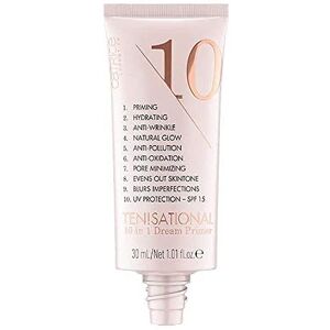 CATRICE Ten!sational 10 in 1 Dream Primer, nude, voor gemengde huid, anti-aging, poriënverfijnend, primer, beschermend, gladmakend, stralend, natuurlijk, veganistisch, zonder alcohol (30ml)