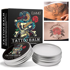 CCKULOOB Tattoo Crème Tattoo Aftercare Boter 30 g Tattoo Care Veganistische Tattoo Pleister voor voor, tijdens en na de tatoeage natuurlijke Tattoo Butter