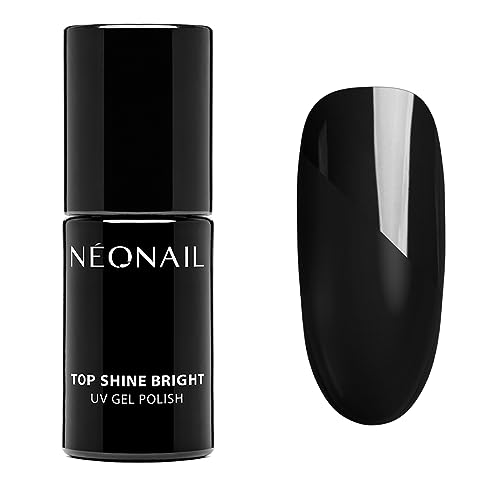 NÉONAIL NEONAIL UV-nagellak, Top Coat gel, UV Shine Bright, 7,2 ml, toplak voor nagels, uv-lak, nageldesign