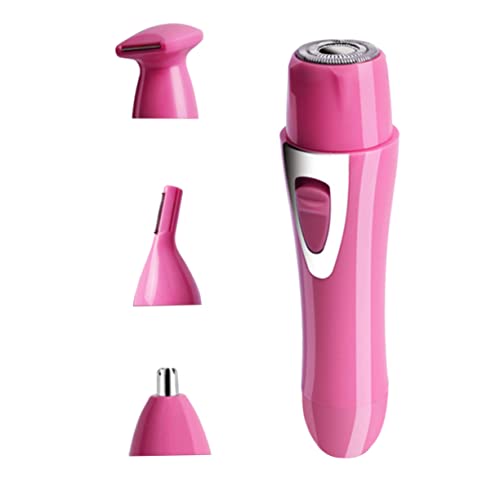 DOITOOL ontharingsapparaat elektrisch epileerapparaat voor gezicht epileerapparaten epilator haarknipper modieuze neushaartrimmer USB scheerapparaat lippenstift Mens roze