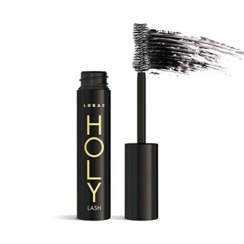 LORAC , Holy Lash Volumizing Mascara, Mascara Zwart Volume en Lengte, Met Shea Butter en Vitamine E, Zwarte Mascara voor een Professionele Make Up, Vrij van Wreedheid