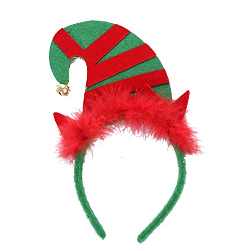 Ruarby Kerst Hoofdband Kerst Elf Hoofdband Met Oor Kerst Haar Hoepel Kerst Hoed Hoofdband Kerst Elf Oor Hoofdband Kerst Elf Hoofdband