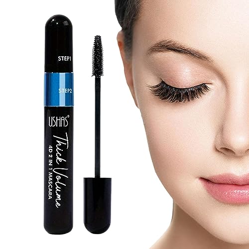 Onlynery Tubing-mascara   Waterproof mascara voor wimperverlenging,Veegvaste Mascara Volume en lengte, Mascara voor sterkere, langere wimpers, hele dag zitten