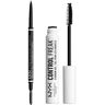 NYX Micro Brow Pencil Ash Brown & Control Freak Eyebrow Gel Clear 1 pcs + 9 g