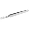 EVTSCAN Rvs Comedondrukker, Neus Comedondrukker Acne Mee-eters Verwijderen Pincet Schoonheid Nipper Cosmetische Make-up Tool(Hook mouth 8.7CM)