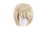 LINLINCD Anime Cosplay Pruik Zwarte Butler Alois TRIVYCY Cosplay Pruik Korte Blonde Hittebestendige Synthetische Haar Pruik + Pruik Cap