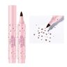 Beliky Girl Donkerbruine sproeten pen, natuurlijke sproeten make-up pen, waterdichte en duurzame Sopt Dot Dot Pen voor moeiteloze natuurlijke make-up