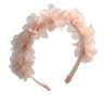 xbiez Bloem hoofdband bloemen haar kransen bruids hoofddeksel bruiloft festivals fotoshoots haaraccessoires bloem hoofdband voor meisjes vrouwen fotoshoots blauw bruiloft bruid wit