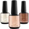 Shayenne Uv-nagellakset, Made in Germany, 3 stuks, 86 Crystal White, 15 ml, 87 Soft Taupe 15 ml, 88 Caramel Brown 15 ml gel, kleurlak, gellak, nagellak, nagellak, nagellak, nagellak, Shellac