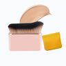 OvOHapia Sirene make-up borstel, sirene borstel, omdat Pro Sirene borstel, Foundation make-up borstel, vloeibare foundation borstel voor gezicht sirene borstel (rose goud)