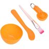 Naroote Facial Bowl, Facial DIY Tool Set Mengkom Facial DIY Tool Plastic met Maatlepel voor Travle voor Thuis