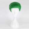 RONGYEDE Anime Cosplay Pruik Zelfmoordcommando Joker Green Pruik Cosplay Kostuum Kort Haar Halloween Party Pruiken + Pruik Cap One Size Groen