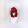 EQWR Wig for Anime Akagami geen Shirayukihime Shirayuki Vrouwen Rode Korte Pruik Cosplay Kostuum Hittebestendige Synthetisch Haar + Pruik Cap CHINA Shirayuki