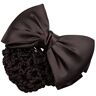 JJyaOX Net kapsel haar, vlinder knoop Netto haarclip, haarspeld, haarnetje, 3PCS Dames haarnetje Snood Netto Bowtie Barrette Haarbroodje Cover Haarclip, C