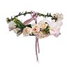 fasdfdsafa Bloemenkroon strand bloemen slinger romantische roos bruiloft krans bloem hoofdband