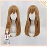 WERNG Kunikida Hanamaru Wig Love Live Sunshine Cosplay Wig Blonde 60cm Synthetic Hair Kunikida Hanamaru Cosplay Hair LoveLive