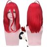 GGOII Anime Land of the Lustrous Cinnaba Cosplay Wig Houseki No Kuni Long Red Synthetic Hair Party Costume Role Play Wigs Pelucas