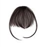 Xilin-872 Clip in pony Clip in Bangs, Air Bangs Thin Invisible Fake Hairpiece Clip In Fringe Human Hair Extension for vrouwen Pony Haar Clip (Size : Blunt Bangs, Color : 1PCS/LOT_#1B)