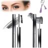 HOPASRISEE Vervaci Iron Rod Mascara, Vervaci Iron Rod Mascara, Judy Doll Iron Brush Mascara, Judy Doll Iron Brush Mascara, Judy Doll 3D Curling Eyelash Iron Mascara, Judy Doll Iron Mascara (A+E)