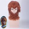 GJBXP Monkey King: Hero Is Back The Monkey King Sun Wukong Cosplay Pruiken + Beer + Pruik Cap